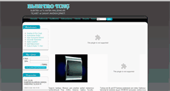 Desktop Screenshot of elektrotunc.com