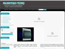 Tablet Screenshot of elektrotunc.com